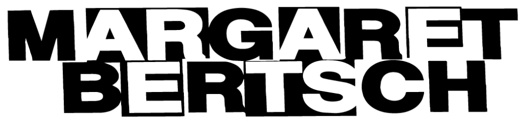 Margaret Bertsch Logo in Black and White